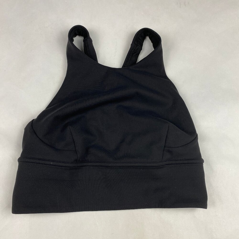 Lululemon Wunder Train Long-Line Bra Size 4 Black